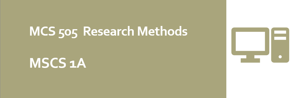 MCS 505 - MSCS 1-A (2nd semester 2025-2026)